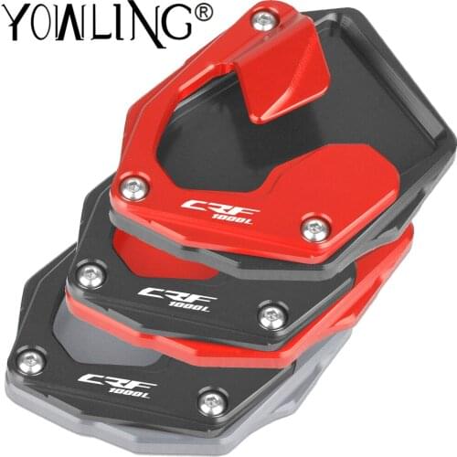 Side Stand For Honda CRF1000L Africa Twin / Adventure Sports 2015 2016 2017 2018 2019 Kickstand Plate Extension Support Foot Pad