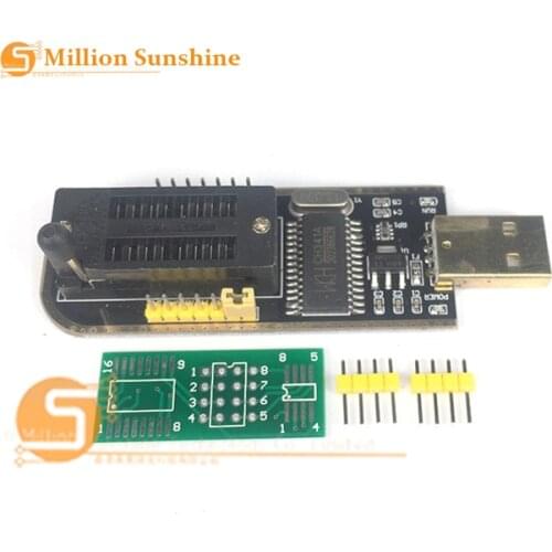 Local tyrants gold CH341A programmer routing liquid crystal USB motherboard BIOS FLASH burn 24, 25