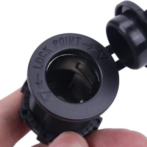 Car Cigarette Lighter Socket 12V Waterproof Plug Power Outlet Adapter For Marine Boat Motorcycle Truck Auto Accessories