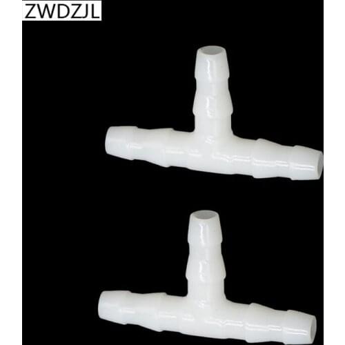 Garden hose 1/4 tee 3 way 4/7 hose connector Drip irrigation system barbed tee garden splitter water mist connector 25pcs