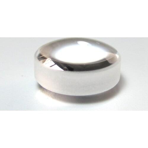 Customized High-quality biconvex spherical glass lens, 5 mm thickness double lens magnifying glass for sale