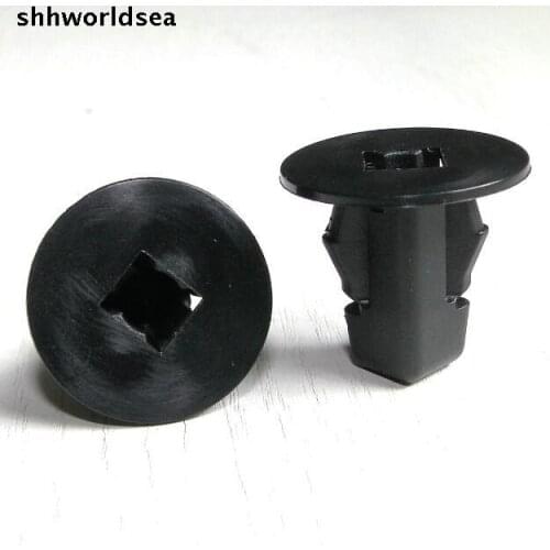 Shhworldsea automotive clips wheel fender liner grommet fits to hole dia 8.5mm*8.5mm 9018906236
