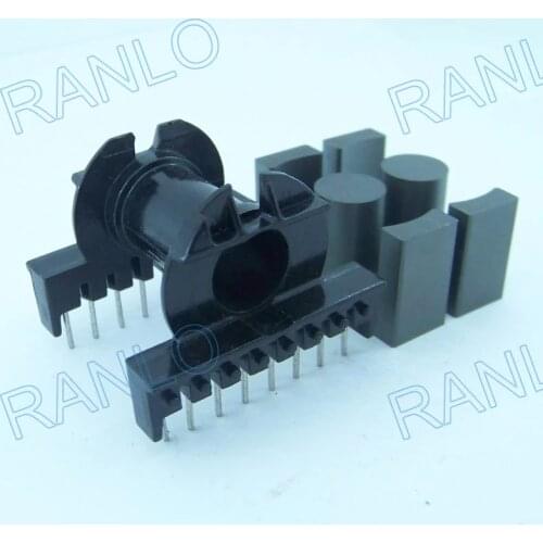 ER39 EC39 transformer bobbin horizontal frame PC40 ferrite core soft magnetic core, 16pin