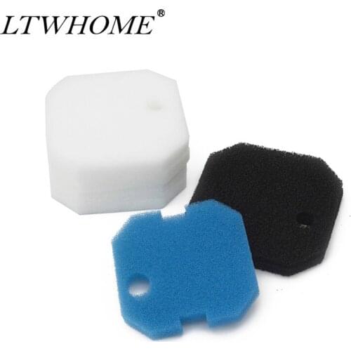 LTWHOME Replacement Carbon Coarse and Fine Filter Pads Sets Fit for Eheim Professional 2222/2324 and Experience150/250/250T