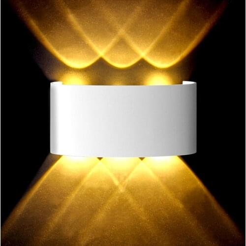 Modern Led Wall Lamp waterproof IP65 110V 220V 2W 4W 6W 8W Wall Sconces Indoor Stair Bedside light outdoor Garden street light