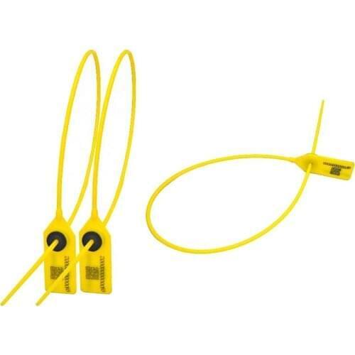 10pcs plastic seal cable tie safety seals logistics anti-theft seal 60cm one-time use NEW wholesale price