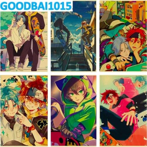 5d Diamond Painting Anime SK8 The Infinity Vintage Diamond Embroidery Mosaic Bedroom Living Room Decor Diy Cross Stitch Kits