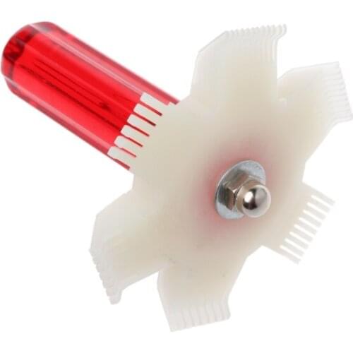 A/C Condenser Radiator Evaporator Fin Straightener Comb Rake Cleaner Tool for car accessories