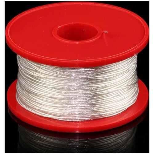 D01 OCC-Cable 4N OCC Silver-Plated Copper for Earphone Cable 28AWG DIY Bulk Wire