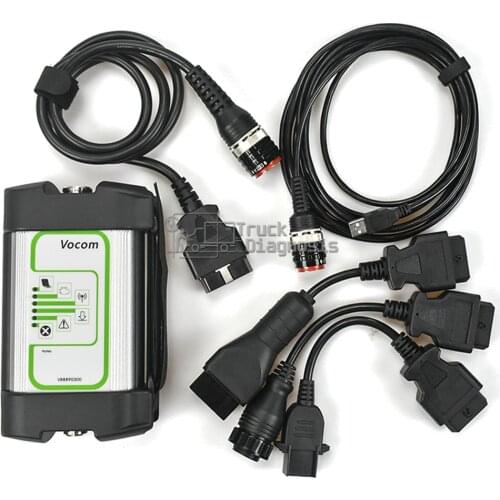 For Volvo Vocom 88890300 for volvo vcads interface for Volvo renault UD Mack Truck Excavator construction diagnostic tool