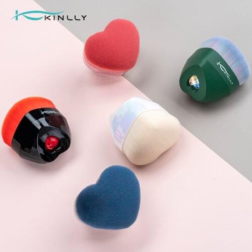 New Design Kabuki Face Blush Liquid Powder Foundation Brush for Blending Liquid, Cream or Powder