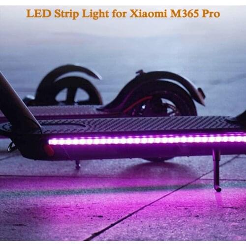 Long Light Flash Model LED Strip Light Flashlight Bar Lamp for Xiaomi M365 Pro Electric Scooter Skateboard Ninebot Accessories