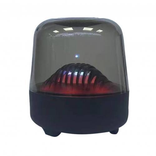 2020 New L17-B Colorful Light Bluetooth 5.0 Transparent Speaker Card Insertion Loudspeaker Creative Sound Gift Support TF Card