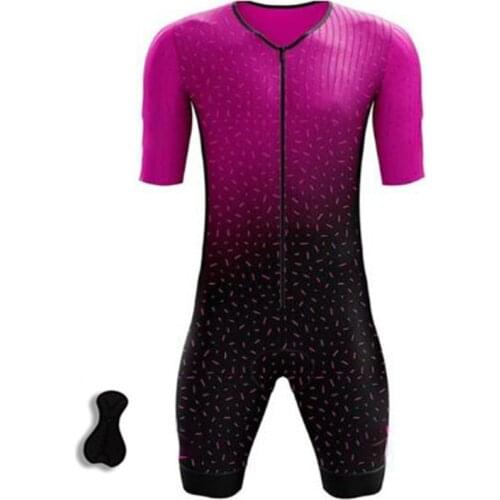 Mens Custom Wholesale mens Cycling Jersey & Shorts Set ,Short Pants Short Sleeve Breathable Bike Shirt Triathlon Jumpsuit Suit