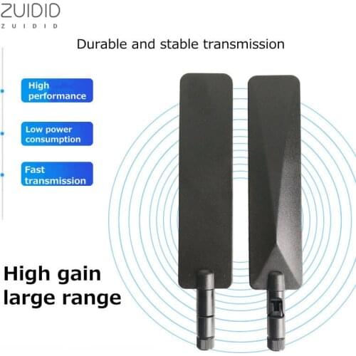 Flat Paddle Glue Stick Router Antenna High Gain Omnidirectional Foldable WIFI/Smart Home/Wireless Monitoring 4G Signal Booster