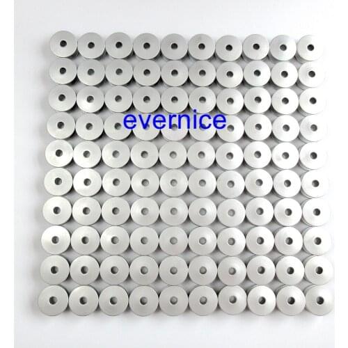 Complete Flat Aluminum Bobbins For Tin Lizzie 18 Hq16 18 A-1 Pfaff P3 Power Quilter