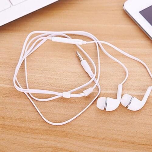 Wired Headphones For Samsung S4 Handfree In-Ear Earphone With Microphone 3.5mm Jack Universal Mobile Phone Earbuds