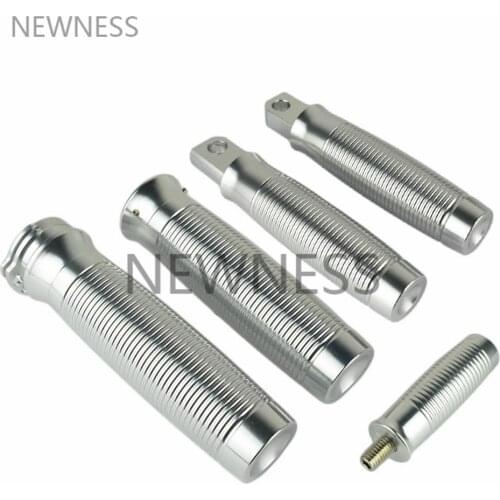 Silver Motor CNC Custom Rough Crafts Handlebar Grips Foot Pegs Shifter Fits For Harley Davidson 883R 883L 48 Sportster 1984-2014