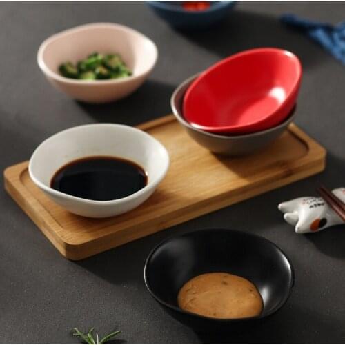 Nordic 3.5-inch dipping dish glaze saucer saucer vinegar saucer saucer saucer saucer saucer ceramic home