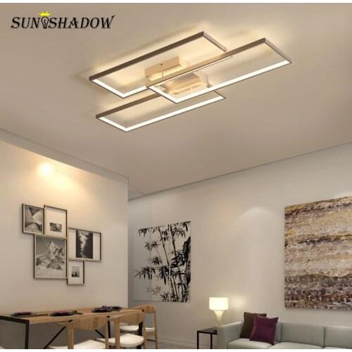 Modern LED Ceiling Light 39W 63W Black&White Lamp For Living room Bedroom Dining room Corridor Kitchen Home Ceiling Luminaire