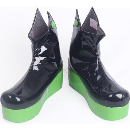 Splatoon Squid Green Cosplay Shoes Boots Halloween Carnival Party Cosplay Costume Accessories