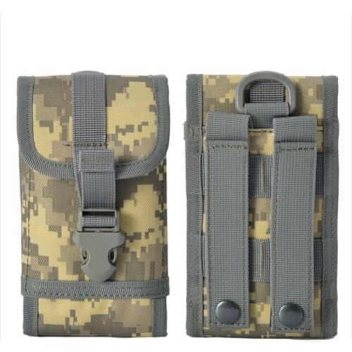 Outdoor Military Tactical Molle Utility Bag Waist Accessories Bags Phone Belt Pouch