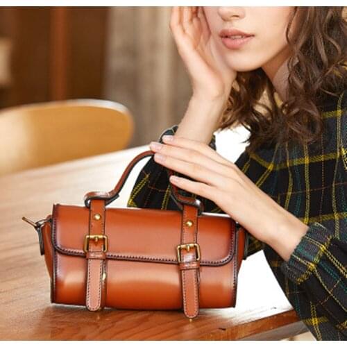 Vintage Bags Handbags Women High Quality Luxury Designer Genuine Leather Ladies small Shoulder Crossbody Bag 2019