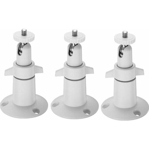 3pcs Metal Security Wall Indoor Outdoor Adjustable Mount Wall/Ceiling Security Bracket for Arlo or Arlo Pro Camera Cam