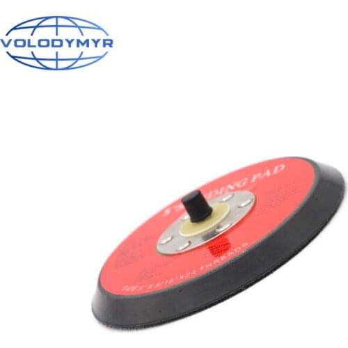 5 Inch Pneumatic Backing Plate for Air Sander Car Polisher Buffing Machine Buffer Polishing Pads Polish Pad Waxing Sponge