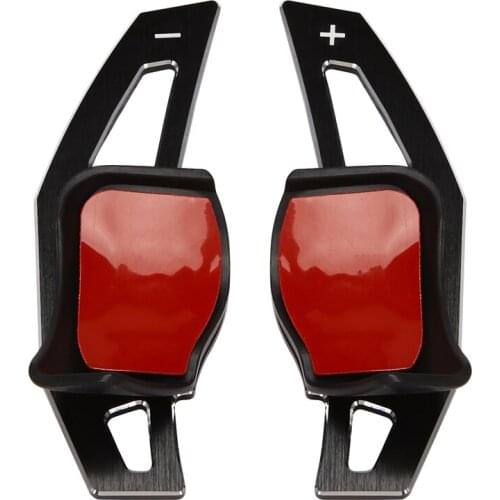 AU05 -Aluminum Alloy Dsg Paddle For The Public Tiguan Golf 6 Mk6 Jetta Gti R20 R36 Cc Scirocco Eos Steering Wheel Shift, Car Sty