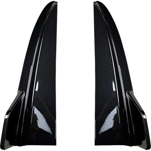 Car Rear Bumper Lip Diffuser Splitter Spoiler for Mercedes Benz C-Class W205 C180 C200 C260 C63 AMG 2015-2021