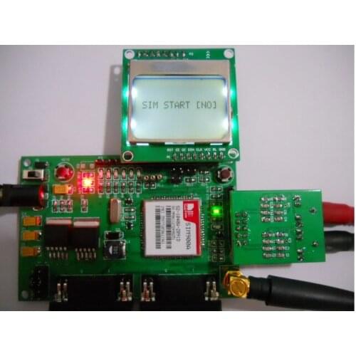 Fast Free Ship STM32 SIM900 GSM+GPRS+MMS DTU MCU development board passthrough exceed SIM300