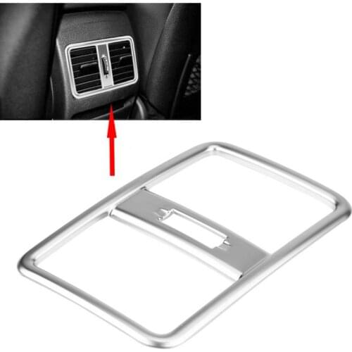 Car Rear Air Vent Outlet Cover Trim Frame Decoration Chrome for Mercedes Benz A/B/GLA/CLA Class C117 W117
