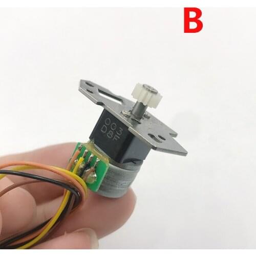 Small Mini 15mm Full Metal Stepping Gear Motor DC 5V-6V 2-Phase 4-Wire Step motor Precision gearbox For Digital Camera
