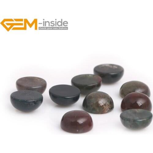 GEM-inside Oval Beads