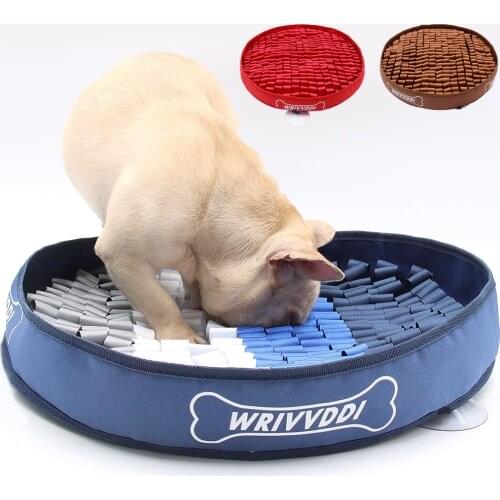 Dog Toys Increase IQ Snuffle Mat Slow Dispensing Feeder Pet mat Puzzle Puppy Training Games Feeding Food Intelligence dog Toy