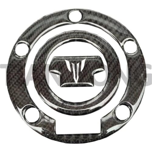 Fuel Tank Cap Sticker Fit For YAMAHA MT MT-07 MT-09 MT07 MT09 FZ-07 FZ-09 Decorative Protector 3D Carbon Fiber Reflective