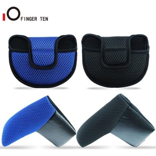 New Lightweight Golf Head Covers for Putter Blade Mallet Black Blue Mesh for Scotty Ping Callaway Odyssey Drop Shipping