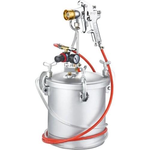 15L Pneumatic Multicolor Gun Paint Water Paint Water Colorful Pressure Tank Spraying Machine True Paint