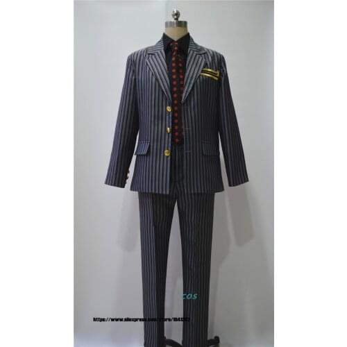 JoJo‘s Bizarre Adventure: Golden Wind Diavolo Cosplay Costume Outfit Uniform