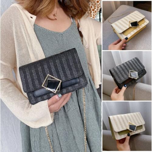 Luxury Women Shoulder Bag PU Leather Envelope Crossbody Messenger Handbag Purse /BY