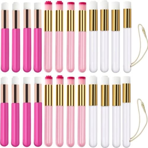 Multi-function Cleaning Brush for Eyelash Extension Eyebrow Nose Blackhead Cleaning Brush Portable Lash Shampoo Brush Clean Tool
