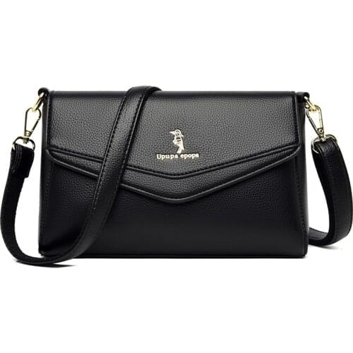 Small Solid Color Quality Pu Leather Crossbody Bags for Women 2021 Simple Messenger Bag All-Match Handbag Lady Flap Shoulder Bag