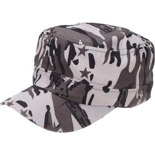 Unisex Baseball Military Army Cap Camouflage Snapback Outdoor Camping Hat