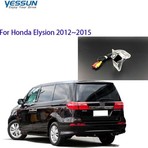 Yessun License Plate Camera For Honda Elysion 2012~2015 rear view camera /night view CCD rear camera