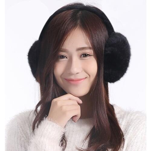 Winter Warm Big Earmuff New fur solid color earmuffs Adult Children Classic Ear Cover Winter comfortable unisex Fur Earmuff