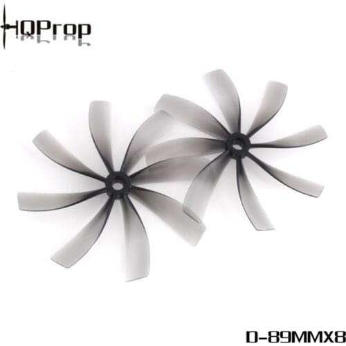 HQPROP Duct-89MMX8 89mm 8-Blade PC Propeller for RC FPV Racing Freestyle 3.5inch Cinewhoop Ducted Drones IFlight Protek35 Parts