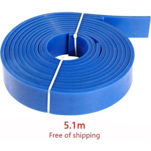 5.1m Rubber Belt Rubber Linnings for Wire Saw Machine Guide Wheel Pulley Flywheel