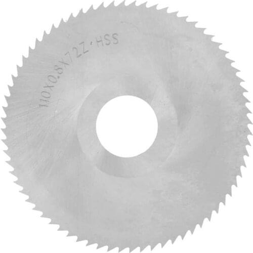 72Teeth Woodworking Saw Blade High Speed Steel Circular Metal Cutting Disc