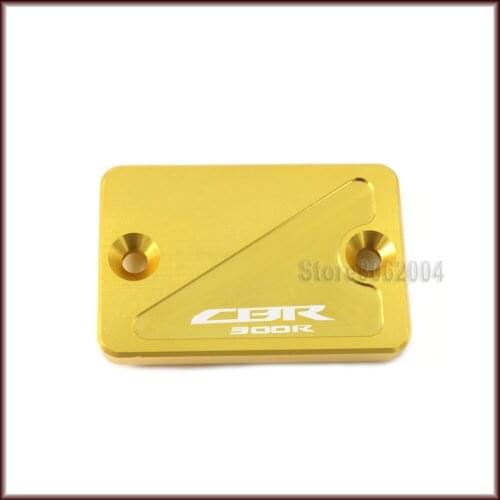 For HONDA CBR300R CBR 300R CBR300 2015-2017 2016 Motorcycle Accessories Brake Master Cylinder Fluid Reservoir Cover Oil Cap CNC